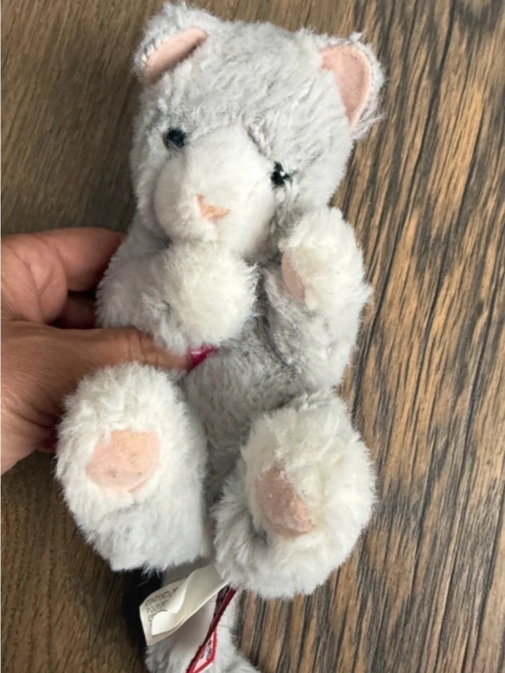 Douglas Plush Gray Cat Toy - Soft Stuffed Kitten
